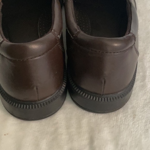 Earth Spirit Brown Leather Loafers Slip-Ons - Picture 3 of 9